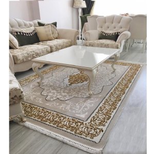 Dore Koleksiyonu 2702 Sarı Halı