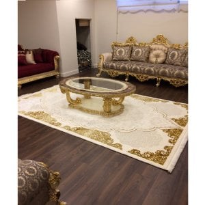 Dore Koleksiyonu 2704 Sarı Halı