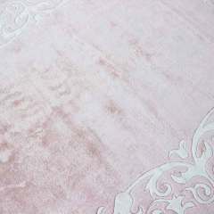 Saten Koleksiyonu B003 Pembe Halı 120 X 180