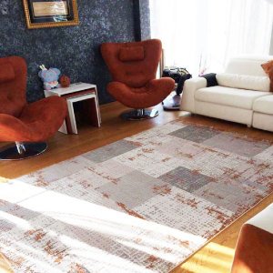 Pastel Koleksiyonu 1600 Turuncu Halı
