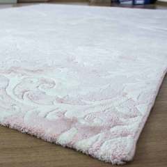 Saten Koleksiyonu D002 Pembe Halı 80 X 150