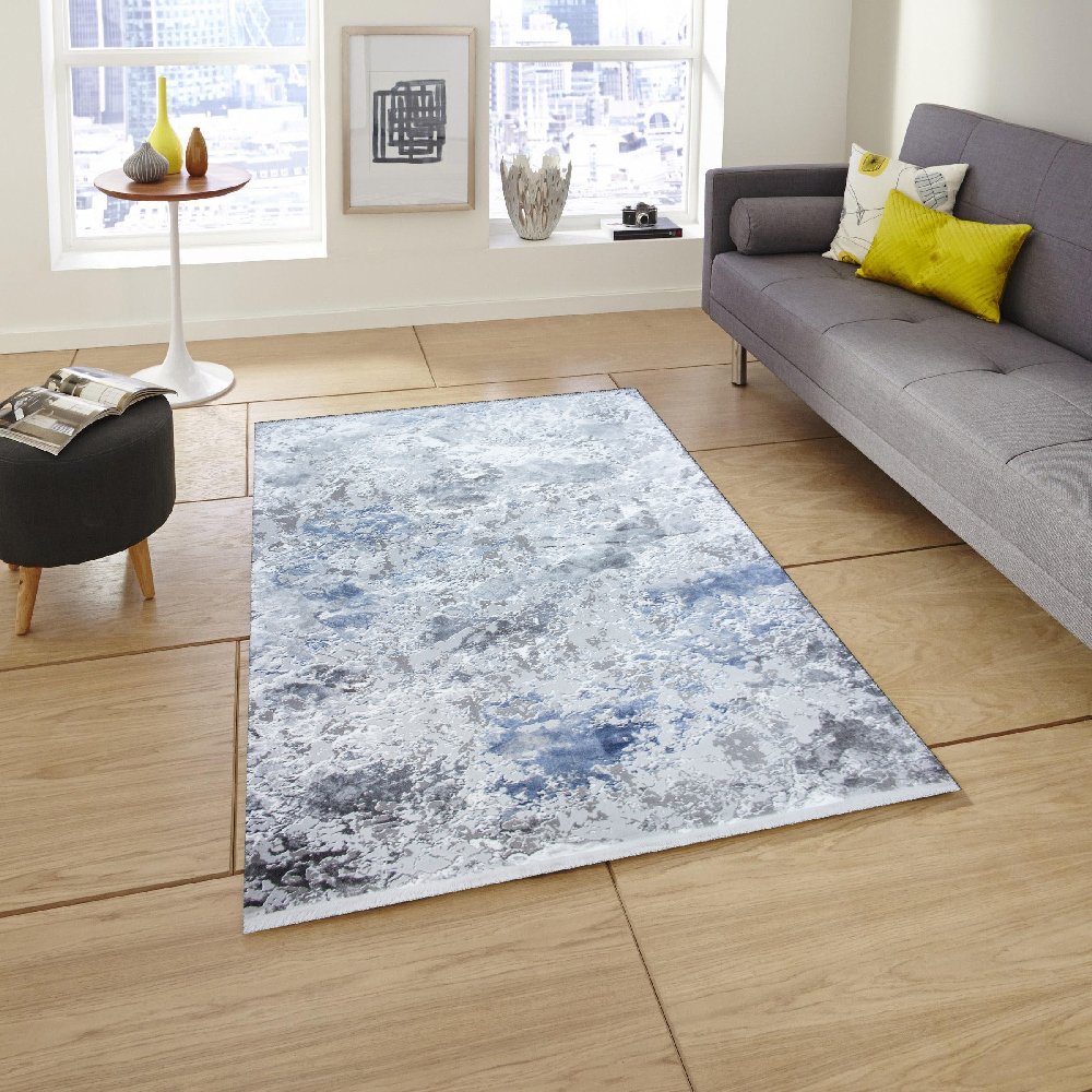 Bambu & Akrilik  Özel Tezgah Halısı 1001