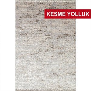 İmaj Deluxe 1901 Kesme Yolluk Bej Makinede Yıkanabilir İnce Makine Halısı