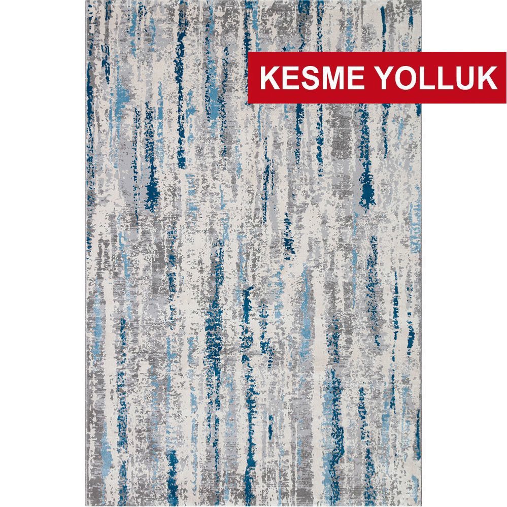 Dragos Kişiye Özel Kesme Yolluk 4603 Mavi Halı