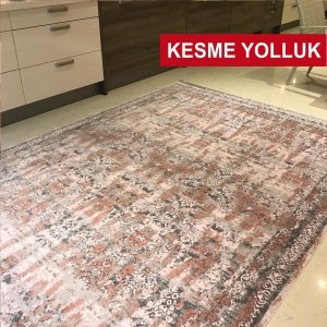 İmaj Koleksiyonu Kesme Yolluk 1810 Gri Pudra Halı