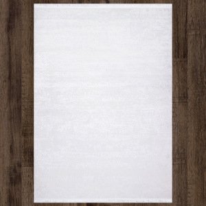 İmaj Kesme Yolluk 1811 Beyaz Makinede Yıkanabilir İnce Makine Halısı