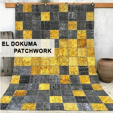 Reform halıdan <span>patchwork halı</span>lar...