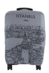 (My#80 Galata Karakalem) VALİZ İÇİN KILIF