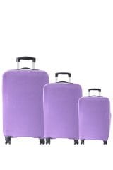 (My Lila) VALİZLER İÇİN KILIF SETİ (KABİN ORTA VE BÜYÜK)