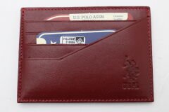 Plcuz 8435 U.S.Polo Assn.Hakiki Deri Kartlık