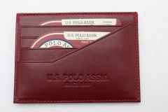 Plcuz 8435 U.S.Polo Assn.Hakiki Deri Kartlık