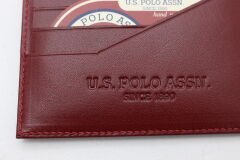 Plcuz 8435 U.S.Polo Assn.Hakiki Deri Kartlık