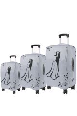 (My#123 Bride 2) VALİZLER İÇİN KILIF SETİ (KABİN ORTA VE BÜYÜK)