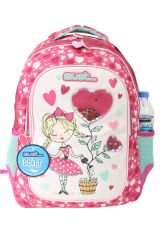 MUST 584987 Kalpli Balon Kız İlkokul Sırt Çantası-Pembe