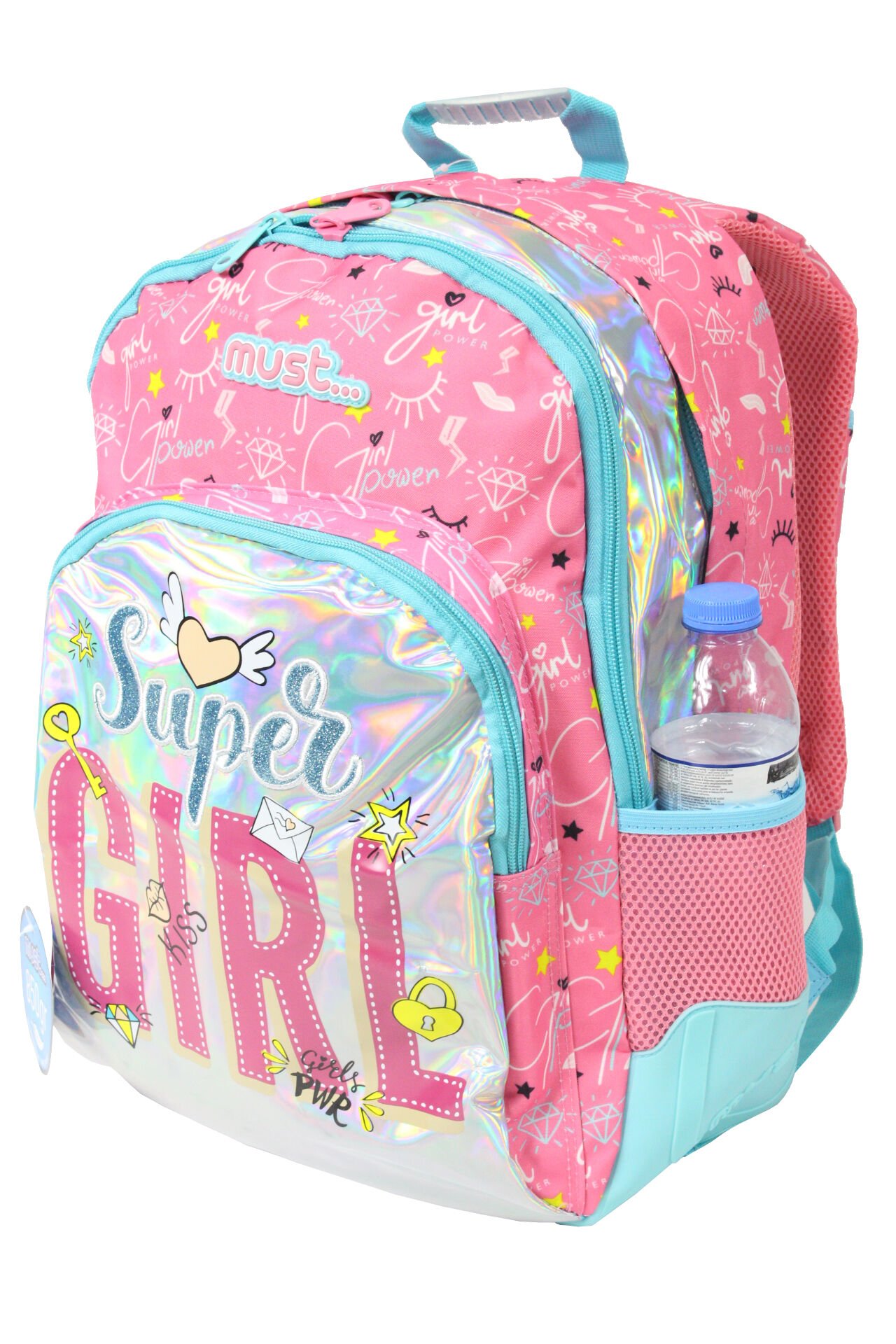 MUST 584965  Super Girl İlkokul Sırt Çantası-Pembe