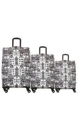 (My#05 Amsterdam) VALİZLER İÇİN KILIF SETİ (KABİN ORTA VE BÜYÜK)