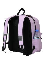 MUST 584181 Light Purple Çift Cepli İlkokul Sırt Çantası-Lila