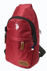 Plevr 23750 Unisex Göğüs Çapraz Çanta, Sırt Çantası, Body Bag-Bordo