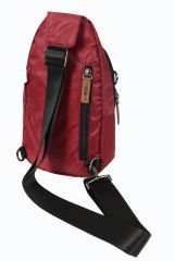 Plevr 23750 Unisex Göğüs Çapraz Çanta, Sırt Çantası, Body Bag-Bordo