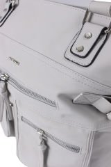 M 525 Mega Bag Saten Deri Kadın El, Kol, Omuz Çantası