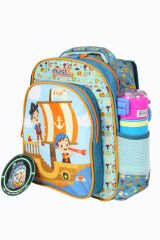 MUST 585001 Mavi Korsan Gemisi Anaokulu Sırt Çantası-Mavi