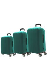 (My Yeşil) VALİZLER İÇİN KILIF SETİ (KABİN ORTA VE BÜYÜK)