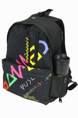 MUST 585059 Gamer Çift Cepli İlkokul Sırt Çantası-Siyah