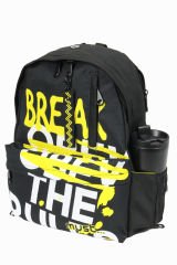 MUST 585055 Break The Rules Çift Cepli İlkokul Sırt Çantası-Siyah