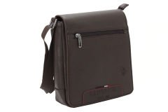 Plevr 8426 Us Polo Suni Deri Omuz Askılı Unisex Postacı Çanta