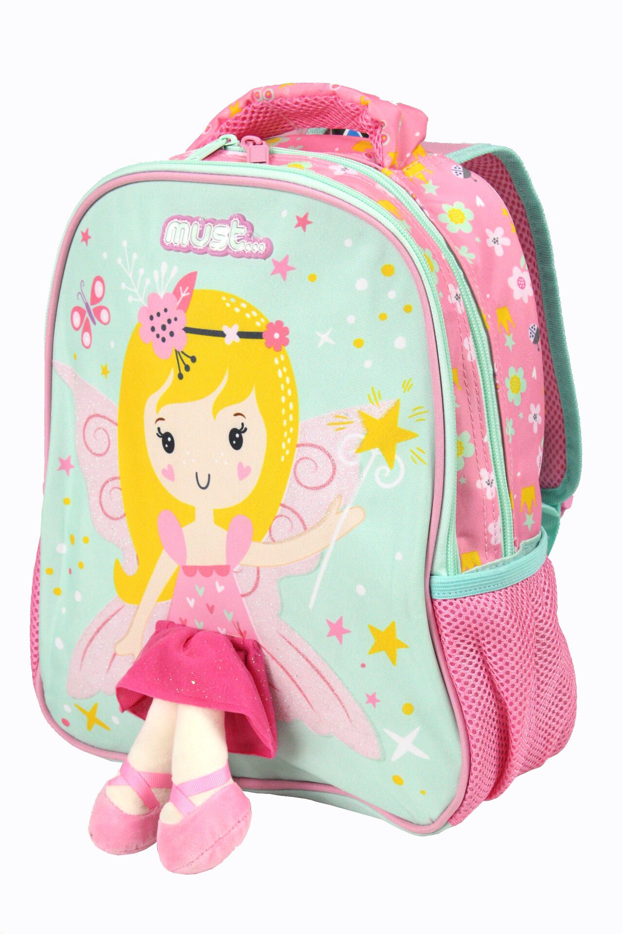 MUST 584991 Prenses Kız Anaokulu Sırt Çantası-Yeşil