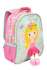 MUST 584991 Prenses Kız Anaokulu Sırt Çantası-Yeşil