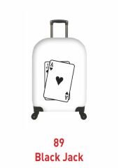 (My#89 Black Jack) VALİZ İÇİN KILIF