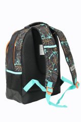 MUST 584972 Basketbol Çift Cepli İlkokul Sırt Çantası-Siyah