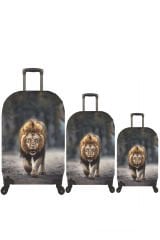 (My#88 Aslan) VALİZLER İÇİN KILIF SETİ (KABİN ORTA VE BÜYÜK)