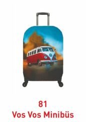 (My#81 W Minibüs) VALİZLER İÇİN KILIF SETİ (KABİN ORTA VE BÜYÜK)