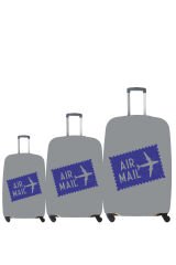 My Saraciye Valiz Kılıfı, Bavul Kılıfı Büyük, Orta, Kabin Boy Kılıf Seti, My Air Mail 24
