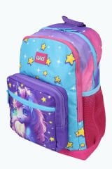 WIA SW019 Unicorn - 3' Lü Okul Çantası Seti - Sırt Ve Beslenme Çantası + Kalemlik
