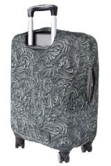 (My#01 Çiçek Desen) VALİZ İÇİN KILIF