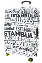 (My#79 İstanbul Yazılar) VALİZ İÇİN KILIF