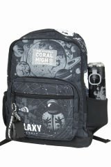 CH 23644 Galaxy - 4' Lü Okul Çantası Seti - Sırt Ve Beslenme Çantası + Kalemlik + Matara