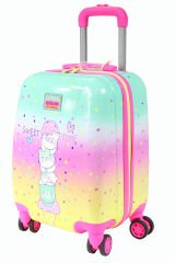 Coral High 16777 Dorndurmalı Kedi Desen - ABS  Çocuk Valizi