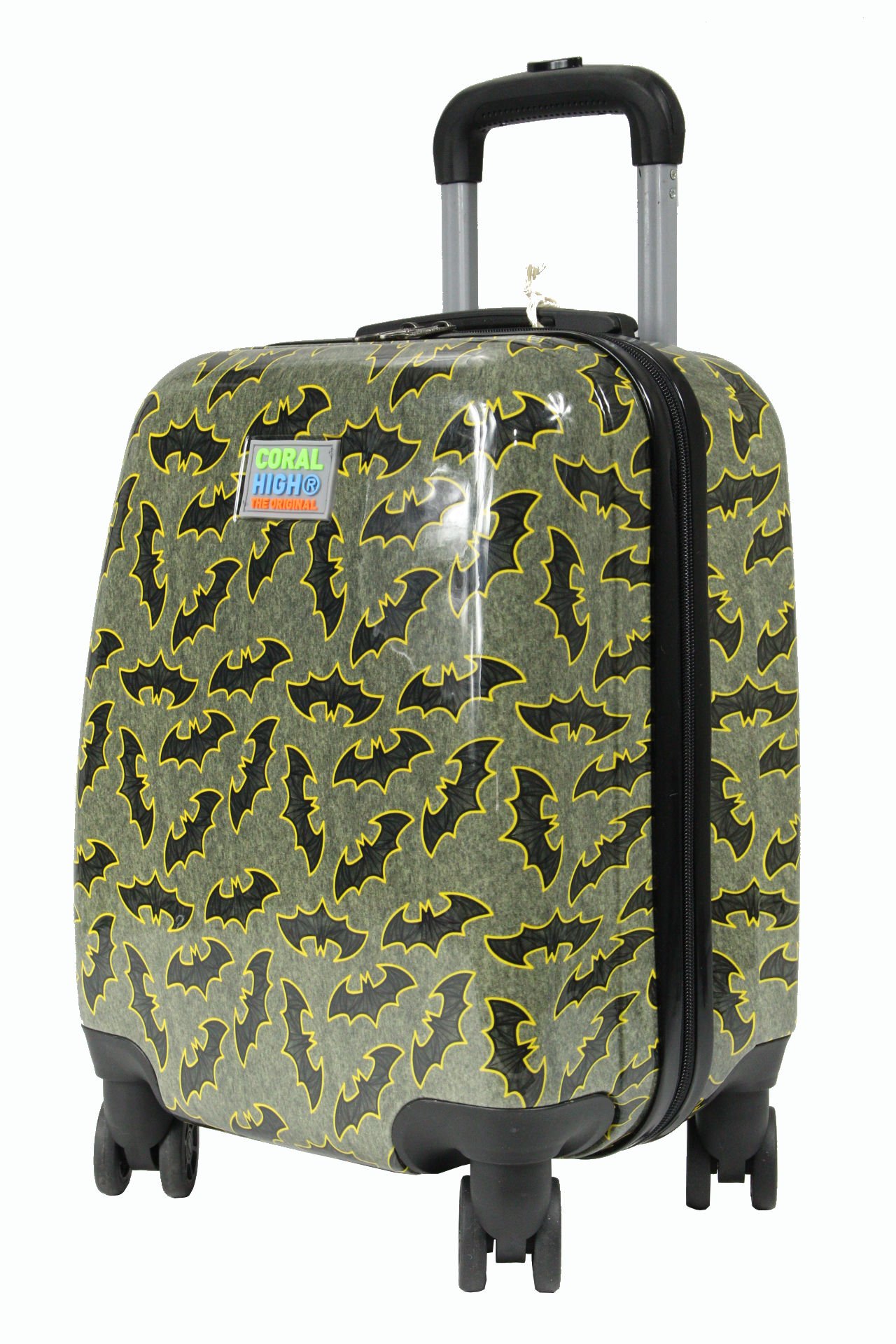 Coral High 16740 Yarasa Desen - ABS  Çocuk Valizi