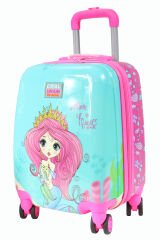 Coral High 16716 Deniz Kızı Desen - ABS  Çocuk Valizi