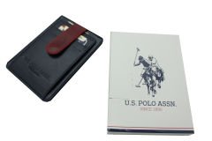 Plcuz 8446 U.S.Polo Assn.Hakiki Deri Kartlık