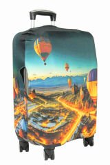 (My#97  Kapadokya 8) VALİZ İÇİN KILIF