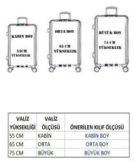 My Saraciye Valiz Kılıfı, Bavul Kılıfı - Bej