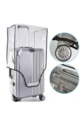 (My Şeffaf) VALİZ İÇİN KILIF Seti - Kabin+ Orta + Büyük