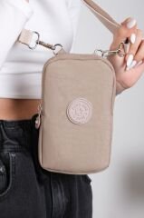 M 226 Mega Bag Krinkıl Kumaş Unisex Küçük Omuz Çantası, Telefonluk