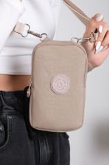 M 226 Mega Bag Krinkıl Kumaş Unisex Küçük Omuz Çantası, Telefonluk