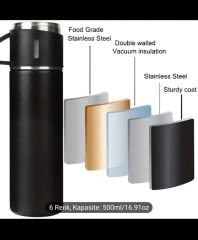 321 ÇELİK TERMOS 500ML 8139 3'LÜ SET